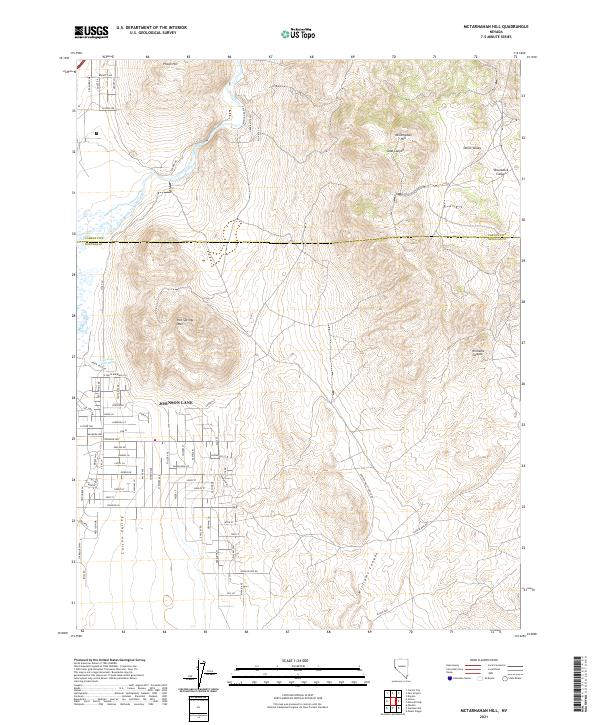 USGS Topographic Map – McTarnahan Hill