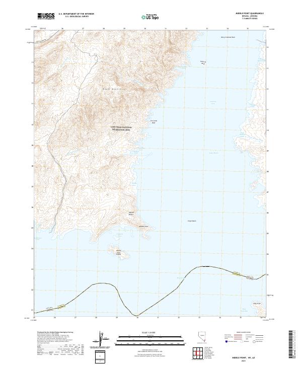 USGS Topographic Map – Middle Point