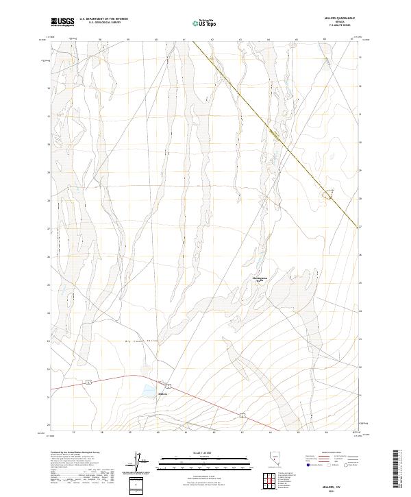 USGS Topographic Map – Millers