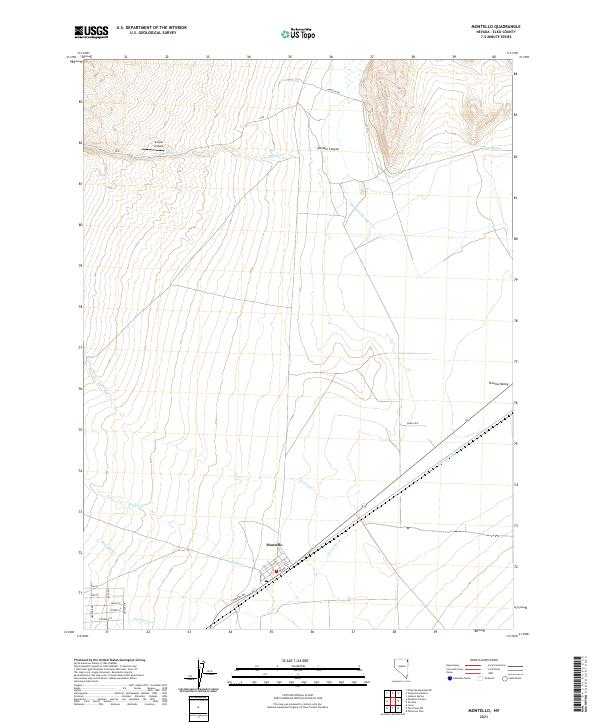 USGS Topographic Map – Montello