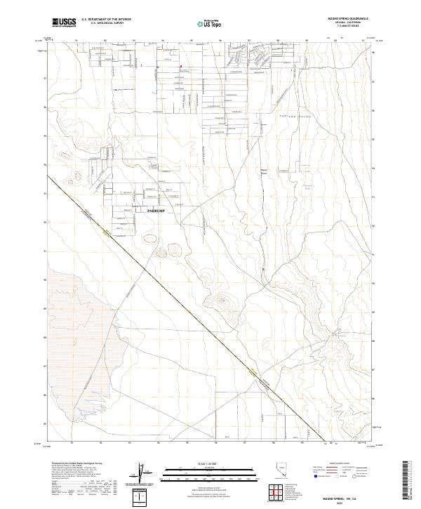 USGS Topographic Map – Mound Spring