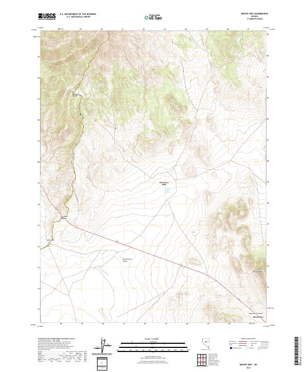USGS Topographic Map – Mount Airy