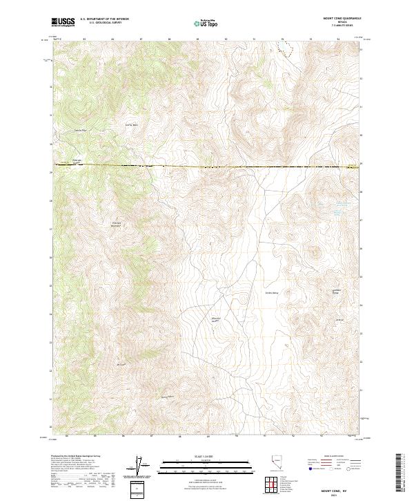 USGS Topographic Map – Mount Como