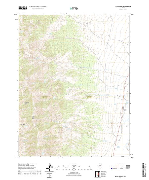 USGS Topographic Map – Mount Grafton