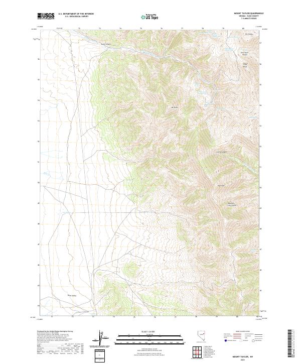 USGS Topographic Map – Mount Taylor