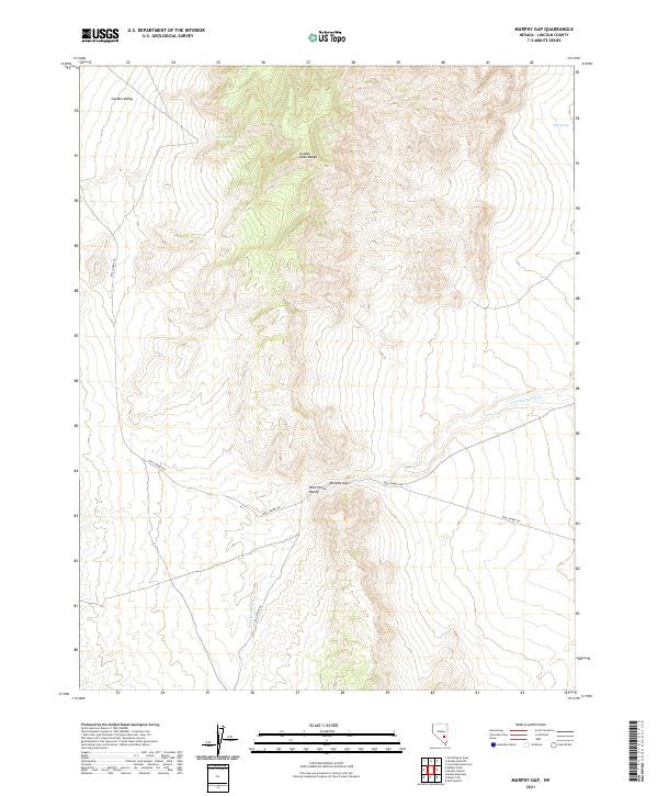 USGS Topographic Map – Murphy Gap