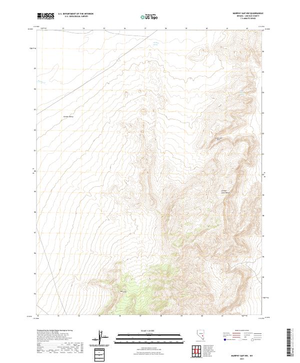 USGS Topographic Map – Murphy Gap NW