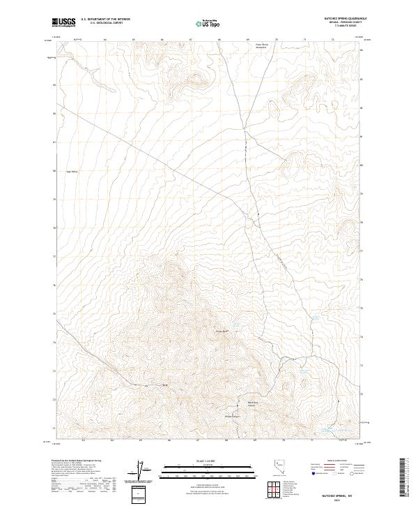USGS Topographic Map – Natchez Spring