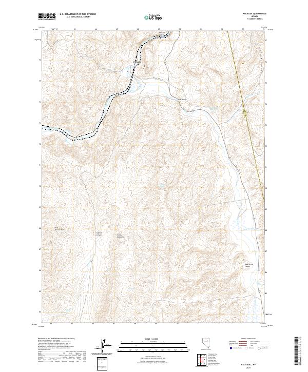 USGS Topographic Map – Palisade