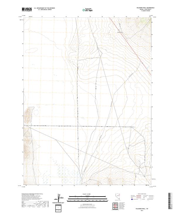 USGS Topographic Map – Palomino Well