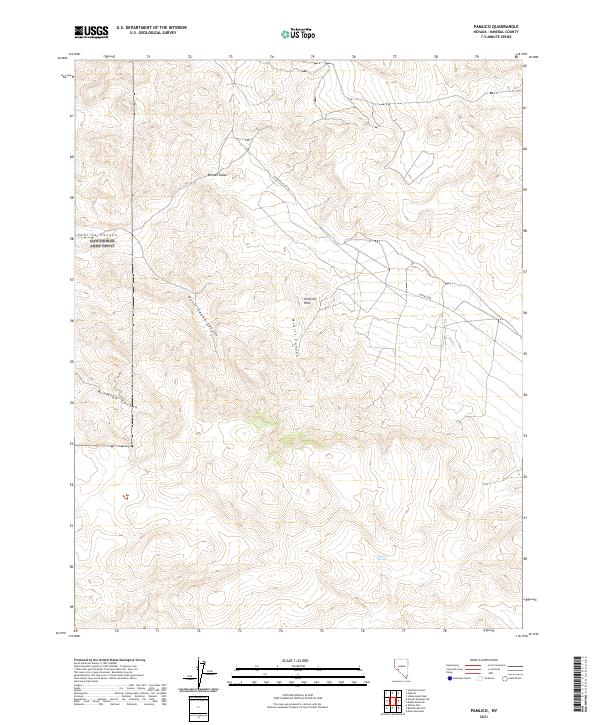 USGS Topographic Map – Pamlico