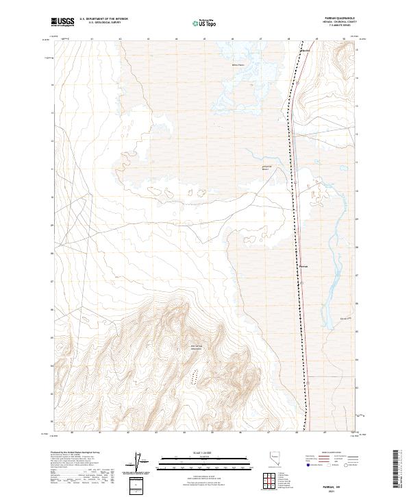 USGS Topographic Map – Parran