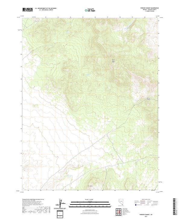 USGS Topographic Map – Pierson Summit