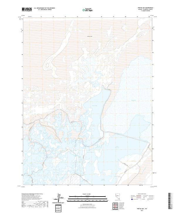 USGS Topographic Map – Pintail Bay