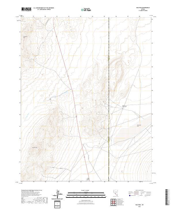 USGS Topographic Map – Ralston