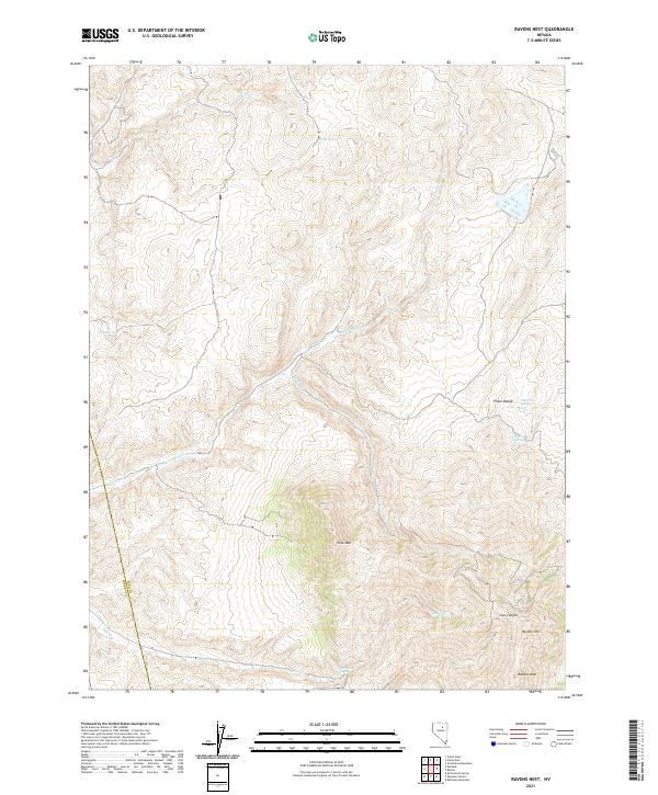 USGS Topographic Map – Ravens Nest