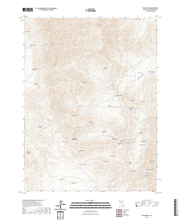 USGS Topographic Map – Rochester