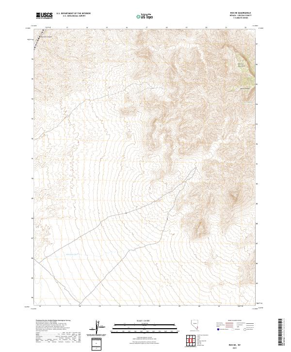 USGS Topographic Map – Rox NE