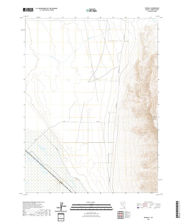2021 Map of Russells, 2021 Print