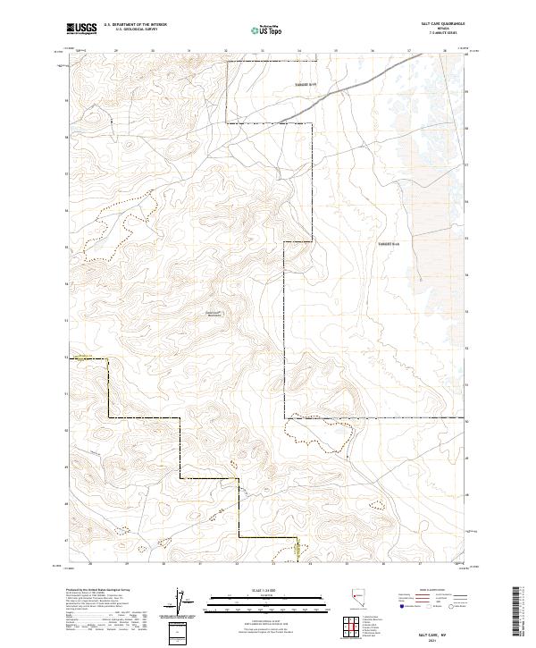 USGS Topographic Map – Salt Cave