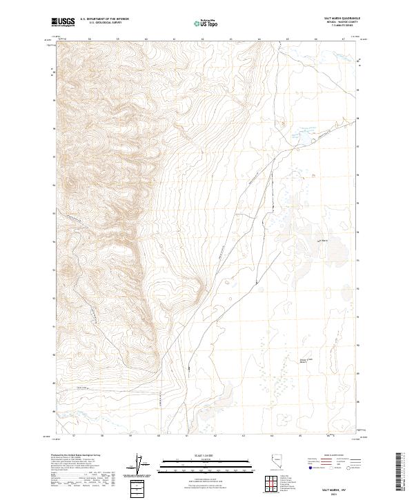 USGS Topographic Map – Salt Marsh