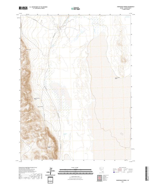 USGS Topographic Map – Sheepshead Spring