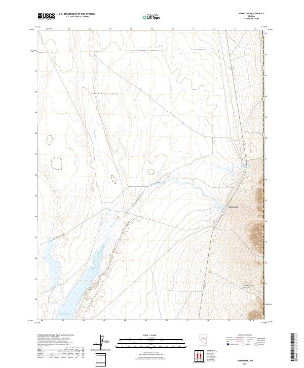 USGS Topographic Map – Sunnyside