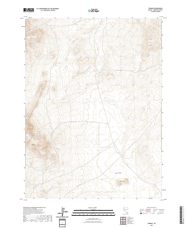USGS Topographic Map – Tenmile