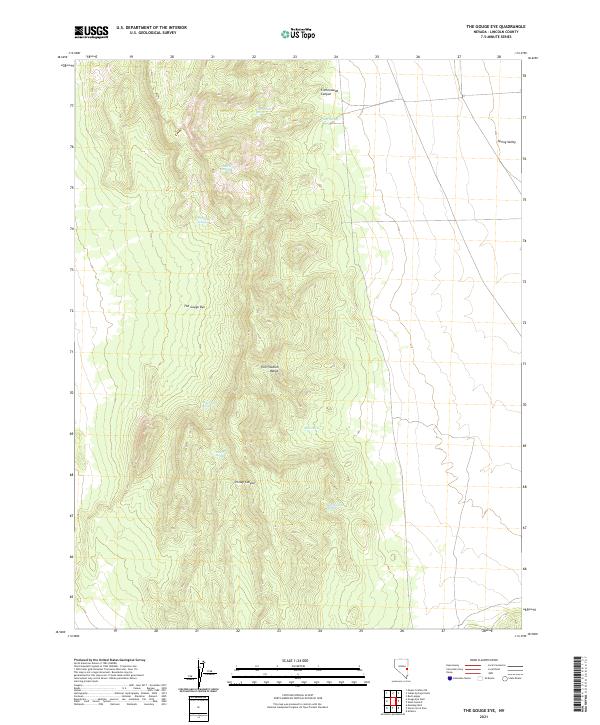 USGS Topographic Map – The Gouge Eye