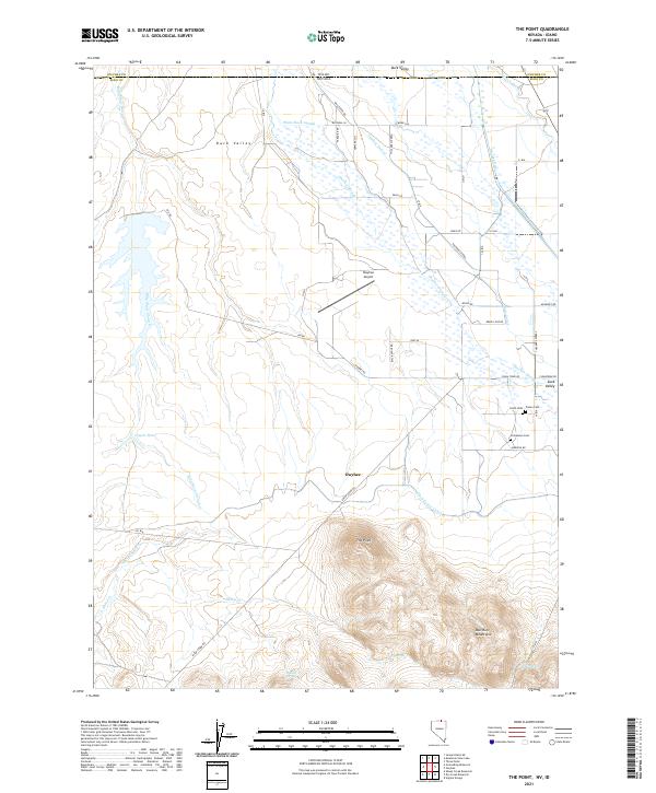 USGS Topographic Map – The Point
