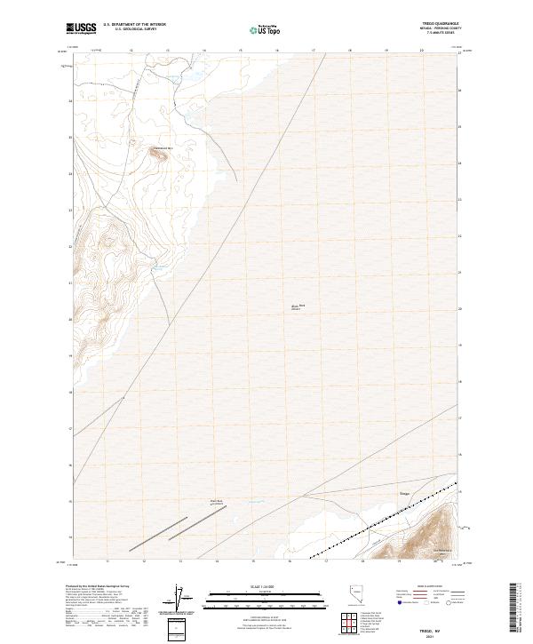 USGS Topographic Map – Trego
