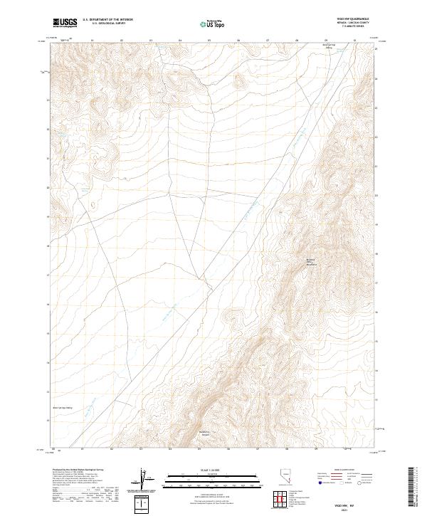USGS Topographic Map – Vigo NW