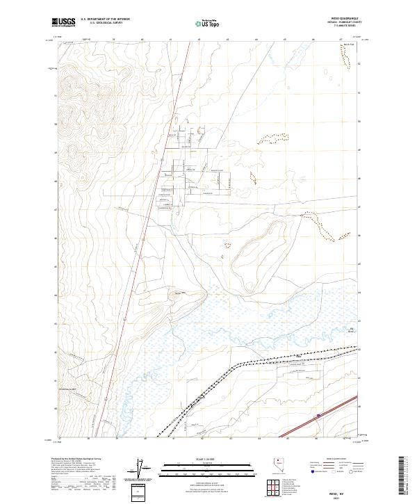 USGS Topographic Map – Weso