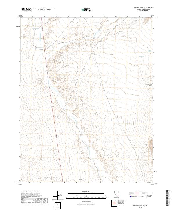 USGS Topographic Map – Wildcat Wash NW