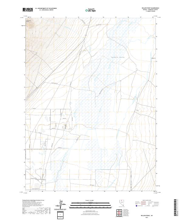 USGS Topographic Map – Willow Point