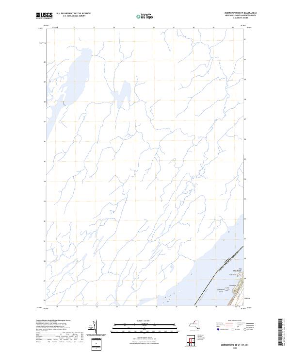 USGS Topographic Map – Morristown OE W