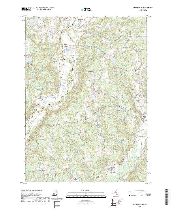USGS Topographic Map – New Berlin South