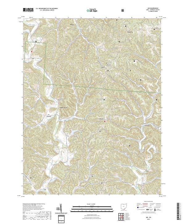 USGS Topographic Map – Aid