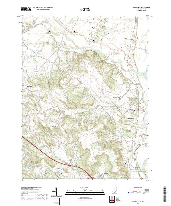 USGS Topographic Map – Andersonville