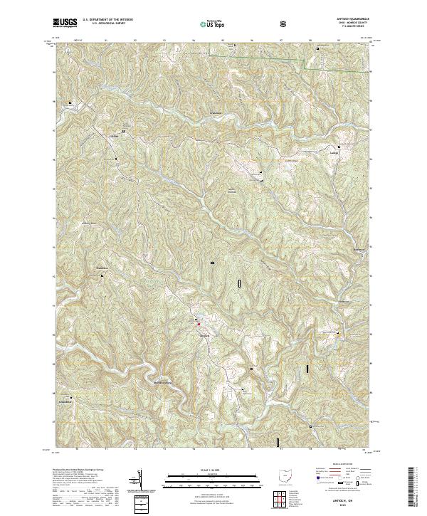 USGS Topographic Map – Antioch