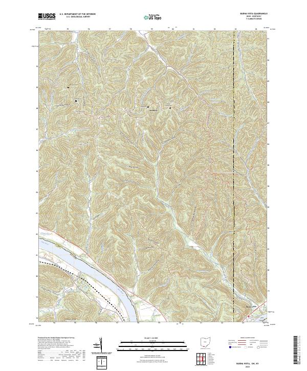 USGS Topographic Map – Buena Vista