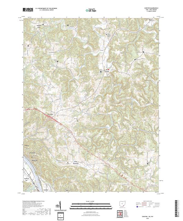USGS Topographic Map – Chester