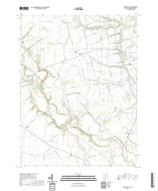 USGS Topographic Map – Darbyville