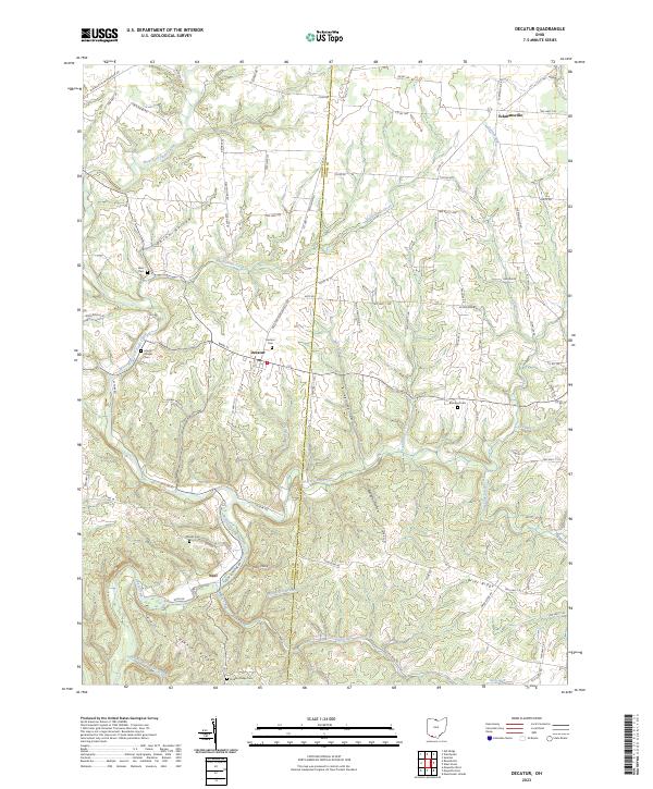 USGS Topographic Map – Decatur
