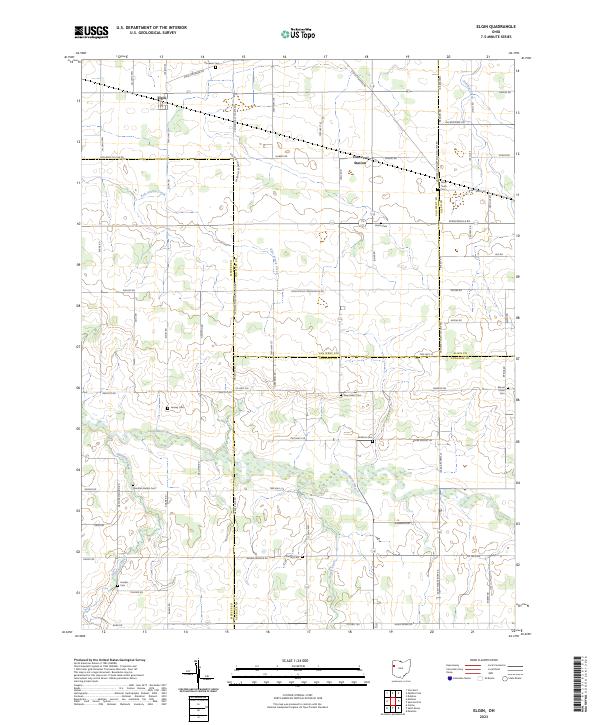 USGS Topographic Map – Elgin