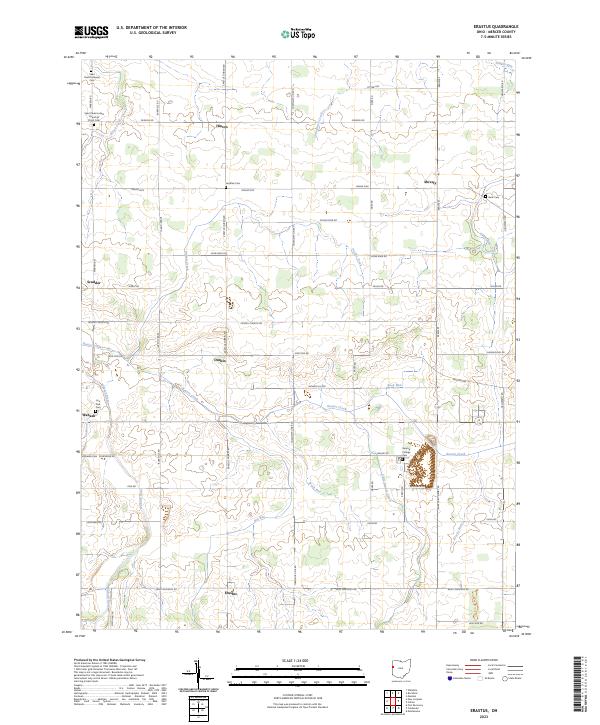 USGS Topographic Map – Erastus