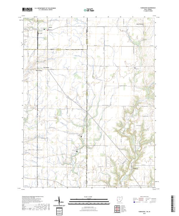 USGS Topographic Map – Fairhaven