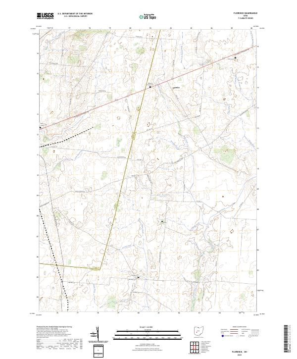 USGS Topographic Map – Florence