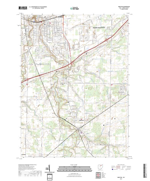 USGS Topographic Map – Grafton