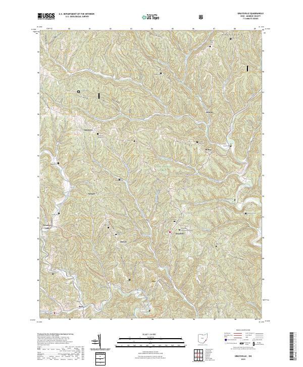 USGS Topographic Map – Graysville